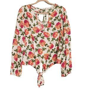 Persaya long sleeve top Size 1X NWT